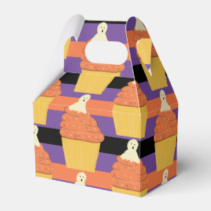 Cute Ghost Cupcake Halloween Party Favour Box