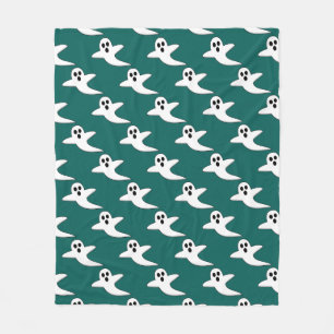 Cute Ghost Fleece Blanket