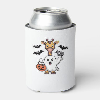 Cute Ghost Giraffe � Funny Halloween Costume for S Can Cooler