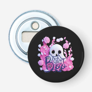 cute ghost Halloween boo pack  Bottle Opener