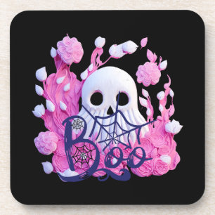 cute ghost Halloween boo pack Coaster
