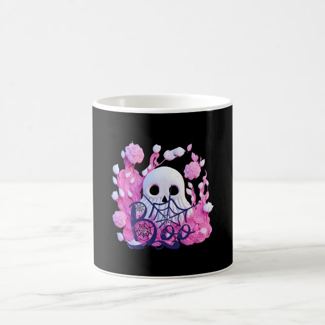 cute ghost Halloween boo pack  Coffee Mug (Center)