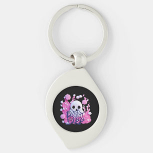cute ghost Halloween boo pack Key Ring