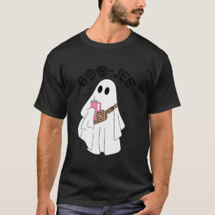 Cute Ghost Halloween Boujee Boo-Jee Funny Spooky S T-Shirt