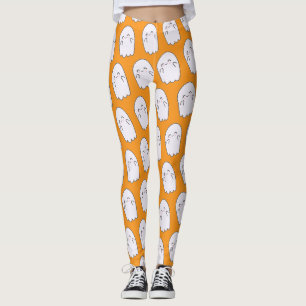 Cute Ghost Halloween Costume Legging