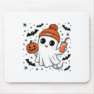 Cute Ghost Halloween Costume Toddler Kids Boys Gir Mouse Pad