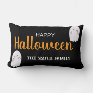 Cute Ghost Halloween Lumbar Cushion