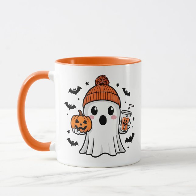 Cute Ghost Halloween Mug (Left)