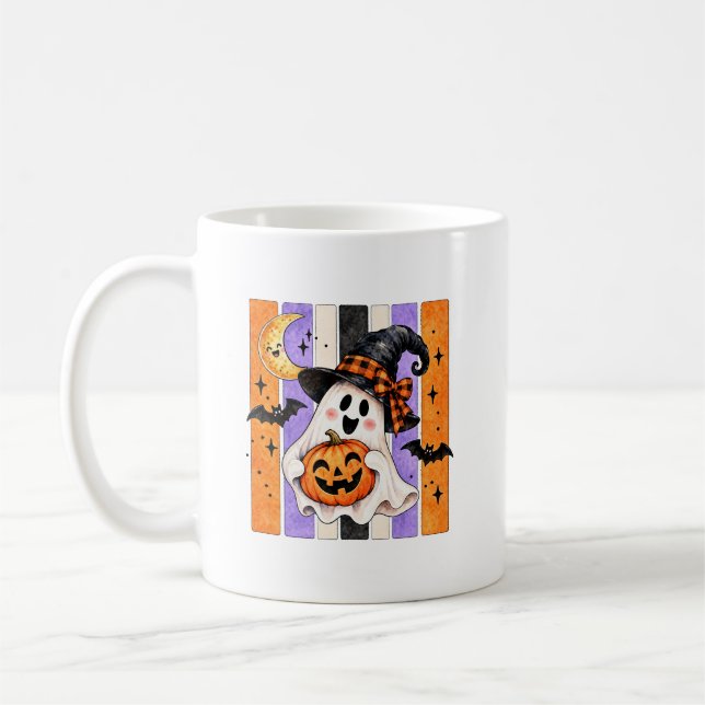 Cute Ghost Halloween Mug (Left)