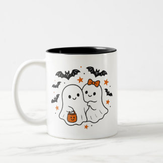 Cute Ghost Halloween Mug | Spooky Coffee Cup |