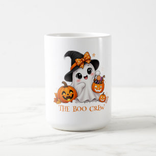Cute Ghost Halloween Mug – The Boo Crew Halloween