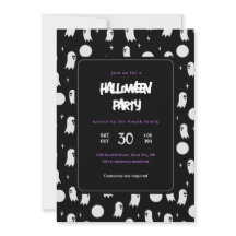 cute ghost halloween party