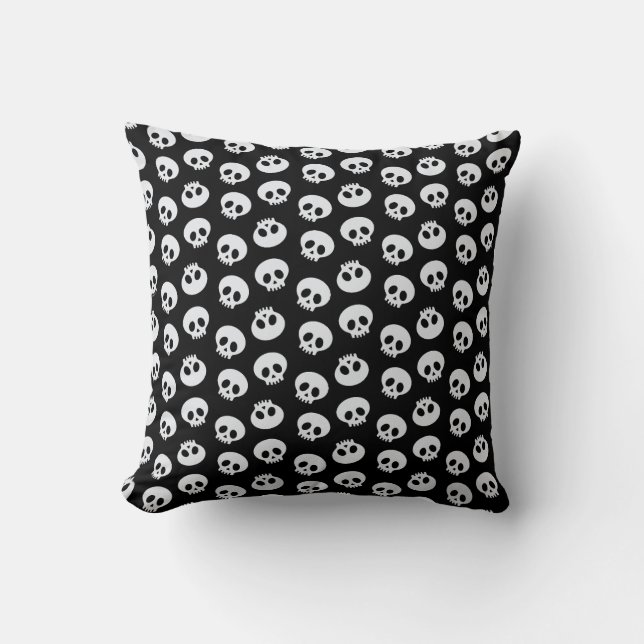 cute ghost Halloween Pattern  Cushion (Front)