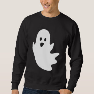Cute Ghost Halloween Pocket Boo Sweatshirt