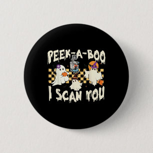 Cute Ghost Halloween Spooky Season 6 Cm Round Badge