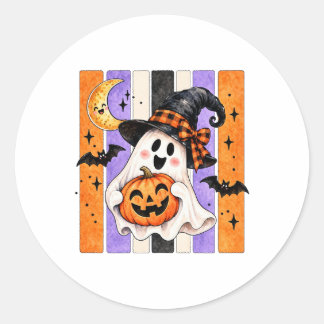 Cute Ghost Halloween Sticker