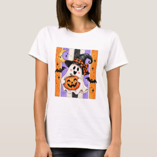 Cute Ghost Halloween T-Shirt
