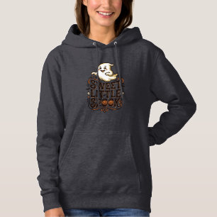 Cute Ghost Halloween Vintage Spooky Shirt_1 Hoodie