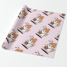 Cute ghost halloween