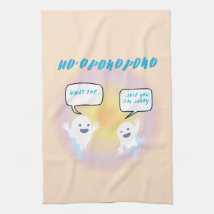 Cute Ghost – I Remember Who I Am Gift Tea Towel