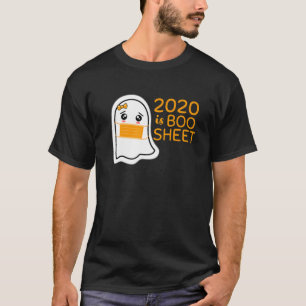 Cute Ghost In Mask Kawaii Halloween - 2020 Is Boo T-Shirt