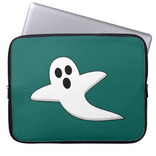 Cute Ghost Laptop Sleeve