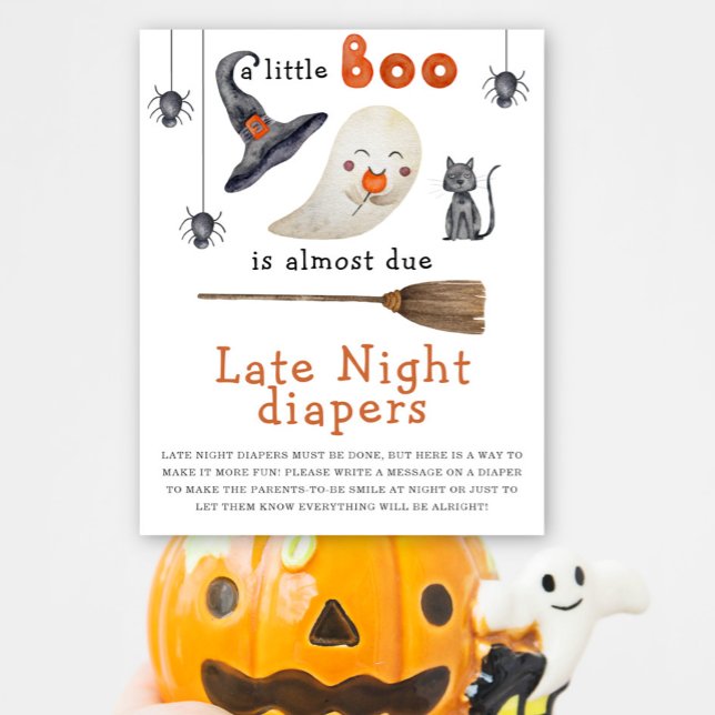 Cute ghost - Late Night diapers Poster (Creator Uploaded)
