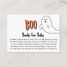  Cute Ghost Little Boo Baby Shower Books for Baby