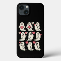 Cute Ghost Lover Heart Valentines Day Funny Couple