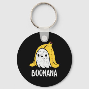 Cute Ghost Nana Halloween Costume Funny Kids Women Key Ring