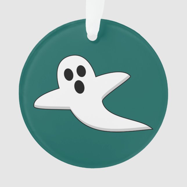 Cute Ghost Ornament (Front)