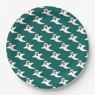 Cute Ghost Paper Plate