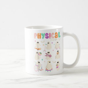 Cute Ghost Physical Therapy Pt Physical Therast Ha Coffee Mug