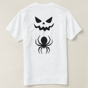 Cute Ghost & Pumpkin Halloween T-Shirt – Spooky Se