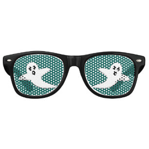 Cute Ghost Retro Sunglasses