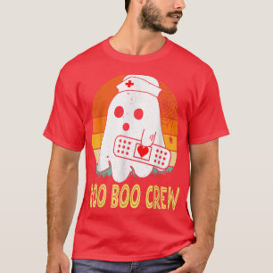 Cute Ghost RN Nurse Halloween Costume s, Boo Boo C T-Shirt