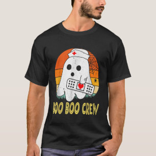 Cute Ghost RN Nurse Halloween Costume Shirts Boo B
