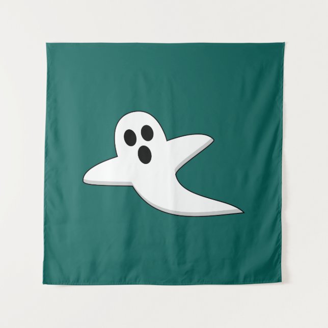 Cute Ghost Tapestry (Front)
