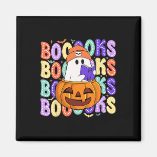 Cute Ghost Teacher Halloween Librarian Read More B Magnet