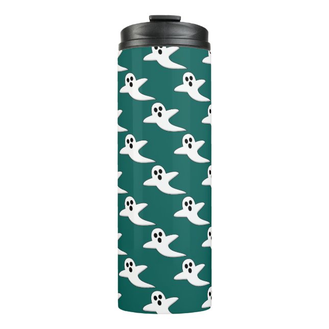 Cute Ghost Thermal Tumbler (Front)