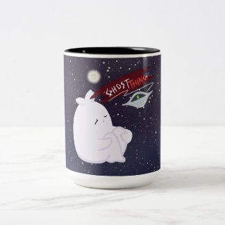 Cute Ghost & UFO Mug