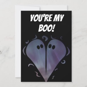 Cute Ghost Valentines Day Card