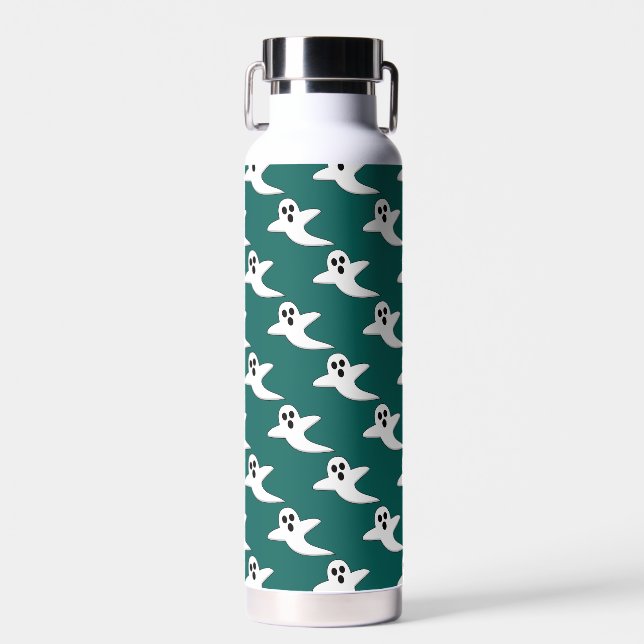 Cute Ghost Water Bottle (Front)