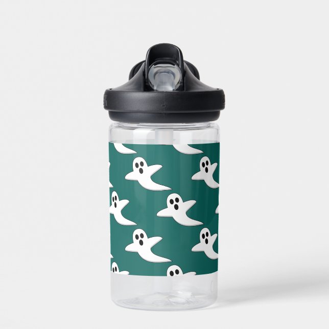 Cute Ghost Water Bottle (Front)