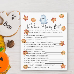 Cute ghost - Who knows mummy best