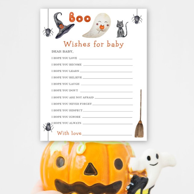 Cute ghost - wishes for baby (Creator Uploaded)