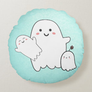Cute Ghosties Double Sided Pillow