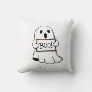 Cute Ghostly BOO Fun Cushion