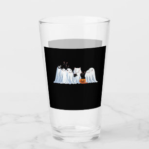 Cute Ghosts and Black Cats Halloween � Spooky Seas Glass