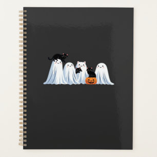 Cute Ghosts and Black Cats Halloween � Spooky Seas Planner